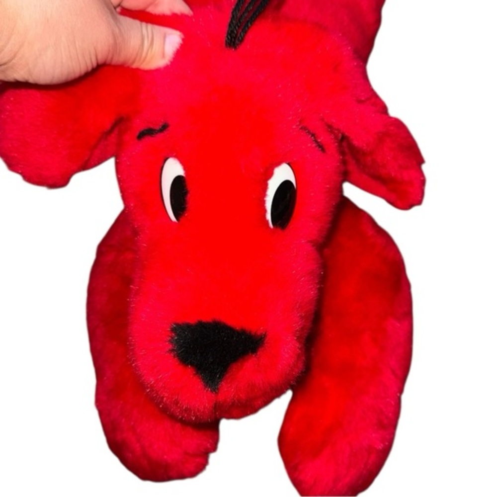 Vintage 1997 Scholastic Clifford the Big Red Dog Plush Stuffed Animal Toy